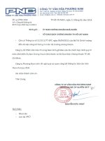 Báo cáo tài chính hợp nhất quý 4 năm 2013 - Công ty Cổ phần Văn hóa Phương Nam