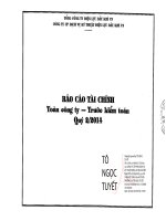 Báo cáo tài chính quý 2 năm 2014 - Công ty Cổ phần Dịch vụ Kỹ thuật Điện lực Dầu khí Việt Nam