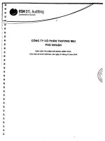 Báo cáo tài chính công ty mẹ năm 2014 (đã kiểm toán) - CTCP Thương mại Phú Nhuận