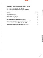 Báo cáo tài chính hợp nhất quý 2 năm 2015 (đã soát xét) - Tổng Công ty Tư vấn Thiết kế Dầu khí-CTCP