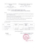 Báo cáo tài chính công ty mẹ quý 2 năm 2015 (đã soát xét) - Công ty Cổ phần Đầu tư và Xây dựng Bưu điện