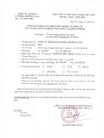 Báo cáo tài chính công ty mẹ năm 2014 (đã kiểm toán) - Công ty Cổ phần Văn hóa Phương Nam