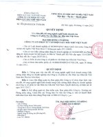 Nghị quyết Đại hội cổ đông - Công ty cổ phần Tư vấn Điện lực Dầu khí Việt Nam