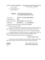 Báo cáo tài chính quý 4 năm 2015 - Công ty Cổ phần Logistics Portserco