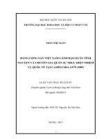Đảng cộng sản việt nam lãnh đạo quân tỉnh nguyện và chuyên gia quân sự thực hiện nhiệm vụ quốc tế tại campuchia 