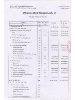 Báo cáo tài chính quý 3 năm 2013 - Công ty Cổ phần Nhiên liệu Sài Gòn