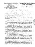 Báo cáo tài chính công ty mẹ quý 3 năm 2014 - Tổng Công ty cổ phần Xây lắp Dầu khí Việt Nam