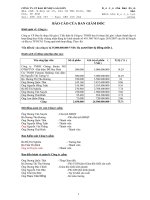 Báo cáo tài chính năm 2009 (đã kiểm toán) - Công ty cổ phần Bao bì Nhựa Sài Gòn