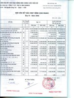 Báo cáo KQKD quý 3 năm 2010 - Công ty Cổ phần Hợp tác kinh tế và Xuất nhập khẩu SAVIMEX