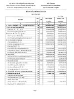 Báo cáo tài chính hợp nhất quý 4 năm 2011 - Tổng Công ty cổ phần Xây lắp Dầu khí Việt Nam