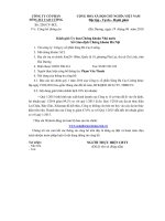 Báo cáo tài chính quý 1 năm 2016 - Công ty Cổ phần Sông Đà Cao Cường