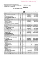 Báo cáo tài chính quý 4 năm 2010 - Công ty cổ phần Đầu tư - Phát triển Sông Đà