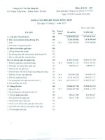 Báo cáo tài chính công ty mẹ quý 1 năm 2015 - Công ty Cổ phần Tư vấn Sông Đà