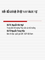 Biến đổi khí hậu ở Việt Nam và khu vực