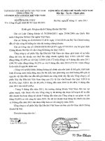 Báo cáo tài chính hợp nhất quý 3 năm 2011 - Tổng Công ty cổ phần Xây lắp Dầu khí Việt Nam