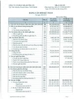 Báo cáo tài chính quý 2 năm 2013 - Công ty cổ phần Mía đường 333