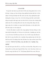 đồ án cung cấp điện cho hệ thống điện