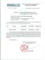 Báo cáo tài chính quý 2 năm 2015 - Công ty Cổ phần Nhựa Rạng Đông