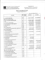 Báo cáo tài chính quý 3 năm 2011 - Công ty Cổ phần Kinh doanh Dịch vụ cao cấp Dầu khí Việt Nam