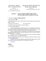 Báo cáo tài chính quý 1 năm 2016 - Công ty Cổ phần Sông Đà 4