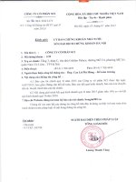 Báo cáo tài chính quý 2 năm 2015 - Công ty Cổ phần SCI