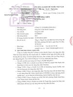 Báo cáo thường niên năm 2015 - Công ty Cổ phần Sông Đà 5