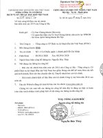 Báo cáo tài chính công ty mẹ quý 2 năm 2014 (đã soát xét) - Tổng Công ty Cổ phần Dịch vụ Kỹ thuật Dầu khí Việt Nam