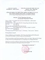 Nghị quyết Hội đồng Quản trị - Công ty Cổ phần Tàu cao tốc Superdong – Kiên Giang