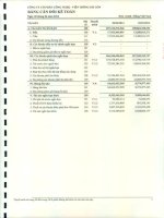 Báo cáo tài chính công ty mẹ quý 2 năm 2014 - Công ty Cổ phần Công nghệ Viễn thông Sài Gòn