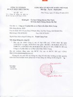 Báo cáo tài chính hợp nhất quý 1 năm 2016 - Công ty Cổ phần Đầu tư và Phát triển Điện miền Trung