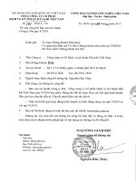 Báo cáo tài chính công ty mẹ quý 4 năm 2014 - Tổng Công ty Cổ phần Dịch vụ Kỹ thuật Dầu khí Việt Nam