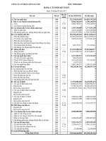 Báo cáo tài chính quý 3 năm 2011 - Công ty Cổ phần Sông Đà 505