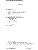 Thực tập vận hành nhà máy nhiệt điện phả lại