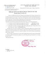 Báo cáo tài chính hợp nhất quý 3 năm 2014 - Công ty Cổ phần Địa ốc Sài Gòn Thương Tín