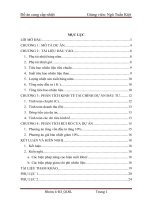 Nghiên cứu thiết kế dự án cung cấp nhiệt tập trung cho một vùng của thành phố mới xây dựng bằng trung tâm nhiệt điện đốt than