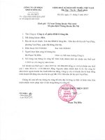 Báo cáo tài chính công ty mẹ quý 1 năm 2015 - Công ty Cổ phần Simco Sông Đà