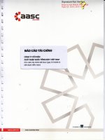 Báo cáo tài chính năm 2014 (đã kiểm toán) - Công ty Cổ phần Xuất nhập khẩu Tổng hợp I Việt Nam