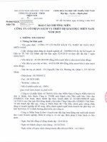 Báo cáo thường niên năm 2015 - Công ty Cổ phần Sách và Thiết bị Giáo dục Miền Nam