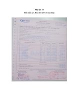 Biên bản bản giao nhận hàng khi mua thép của Công ty FICO