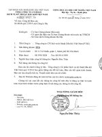 Báo cáo tài chính công ty mẹ quý 2 năm 2014 - Tổng Công ty Cổ phần Dịch vụ Kỹ thuật Dầu khí Việt Nam