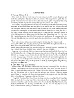 Nghiên cứu quản lí vận hành và đánh giá hệ thống điện dùng nhà máy thủy điện Nậm Khóa 3