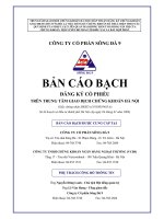 Bản cáo bạch - Công ty Cổ phần Sông Đà 9