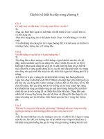 câu hỏi về nhiên liệu cháy trong lò hơi