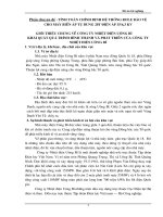 hệ thống bảo vệ cho trạm biến áp 220 KV Nhiệt điện uông bí