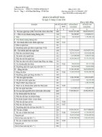 Báo cáo tài chính quý 4 năm 2010 - Công ty cổ phần Sông Đà 27