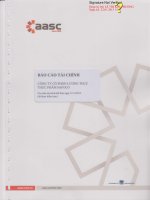 Báo cáo tài chính quý 4 năm 2014 - Công ty Cổ phần Lương thực Thực phẩm Safoco