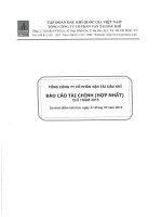 Báo cáo tài chính hợp nhất quý 1 năm 2015 - Tổng công ty Cổ phần Vận tải Dầu khí