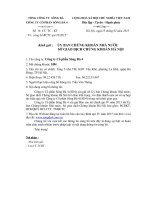 Báo cáo tài chính quý 4 năm 2015 - Công ty Cổ phần Sông Đà 4