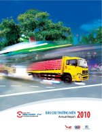 Báo cáo thường niên năm 2010 - Công ty Cổ phần Vận tải và Giao nhận bia Sài Gòn