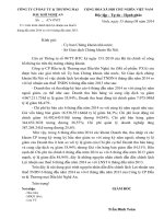 Báo cáo tài chính quý 2 năm 2014 (đã soát xét) - Công ty cổ phần Đầu tư & Thương mại Dầu khí Nghệ An